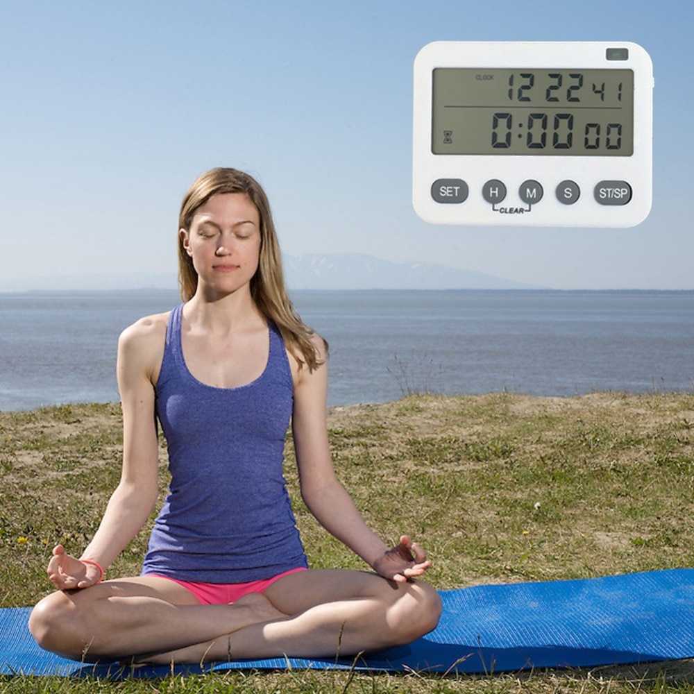 Kitchen Timer Cooking Timer Digital Clock Timing and Countdown Function Device Kitchen Digital Timer