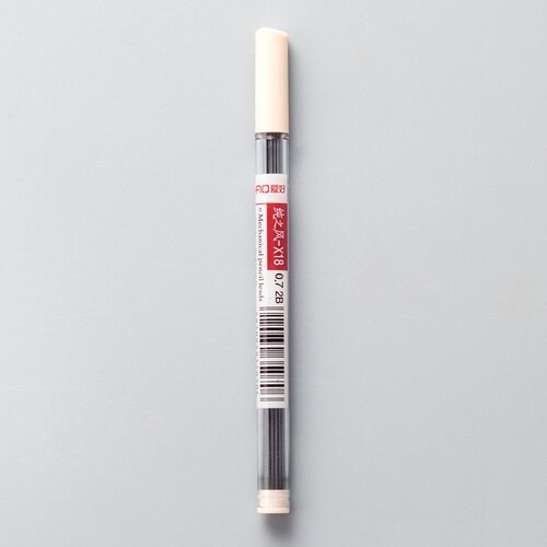 0.5/0.7mm 2B Plastic Mechanical Pencil Drawing writing Transparent Automatic Pencils Office school supplies propelling pencil: 2B Pen core 0.7mm