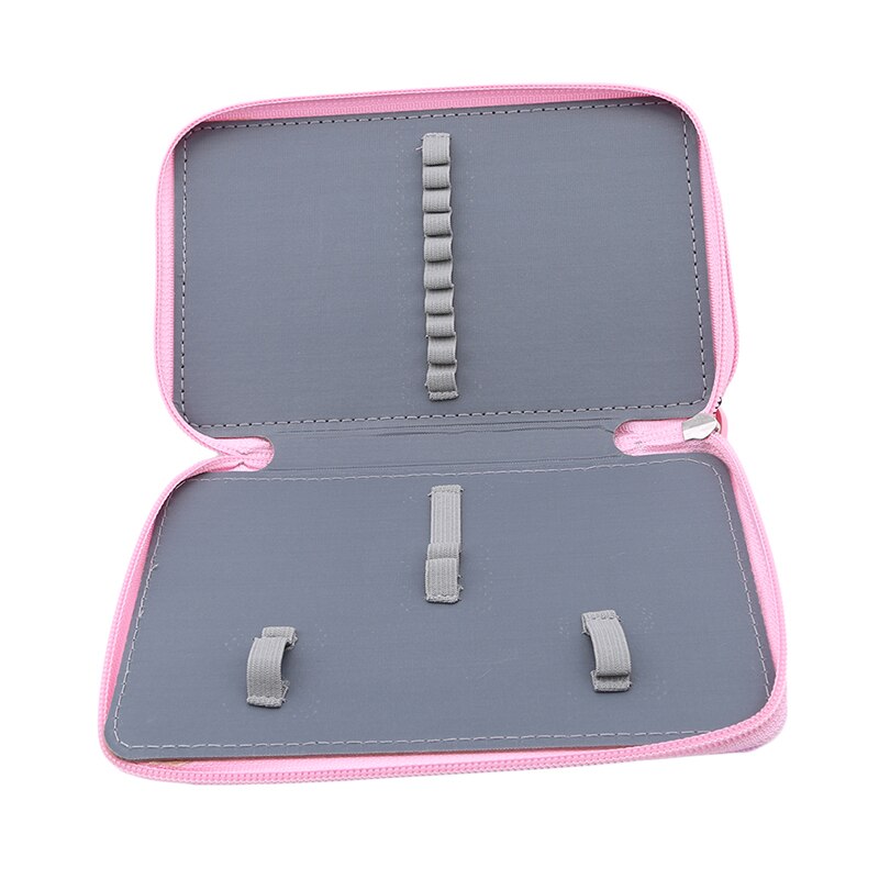 Bolsa de dibujo estropajo multifuncional organizador de lápices estuche de lápiz bolsa de la pluma caja estacionaria con cremallera para la escuela