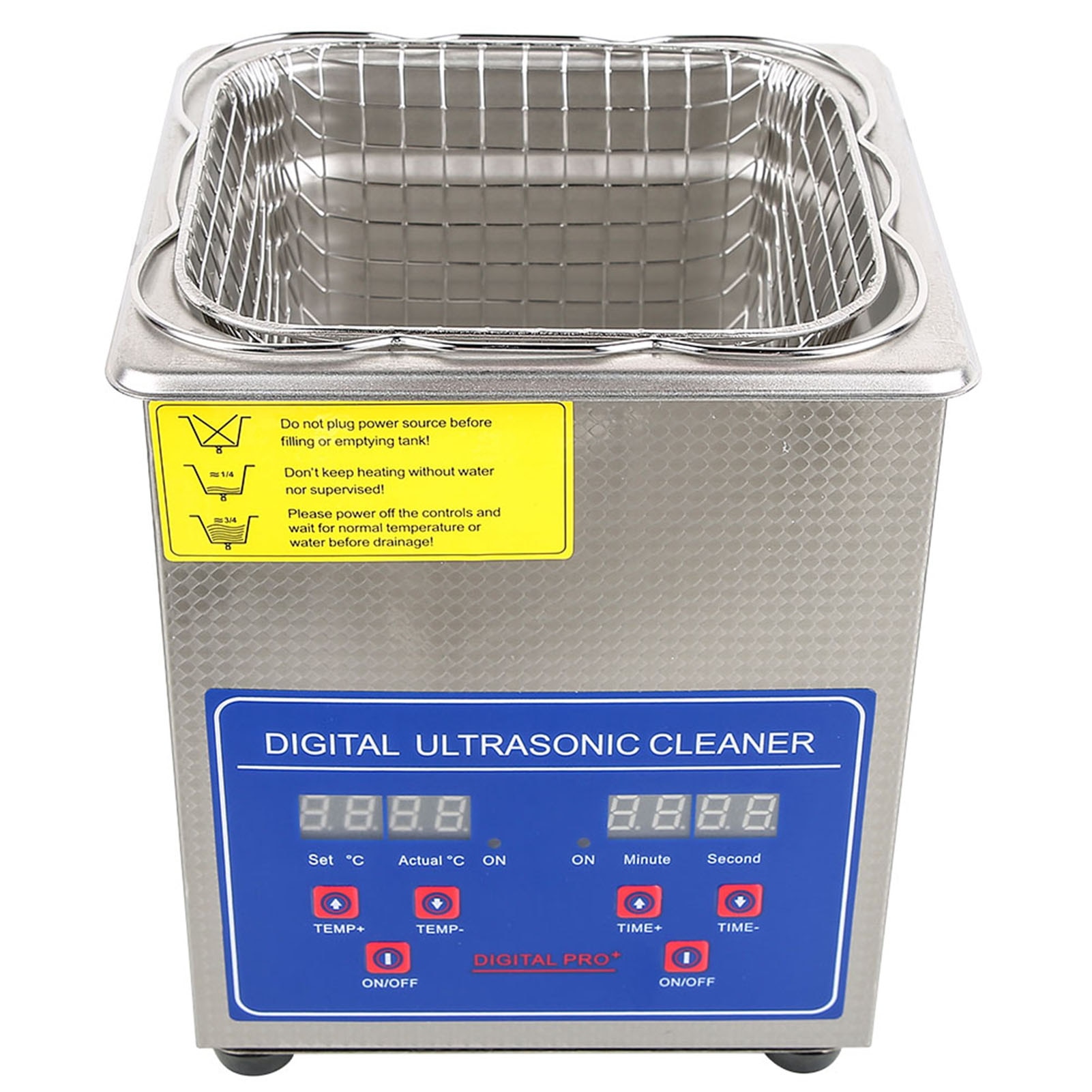 2L Ultrasonic Cleaner Heater Timer Bracket Jewelry