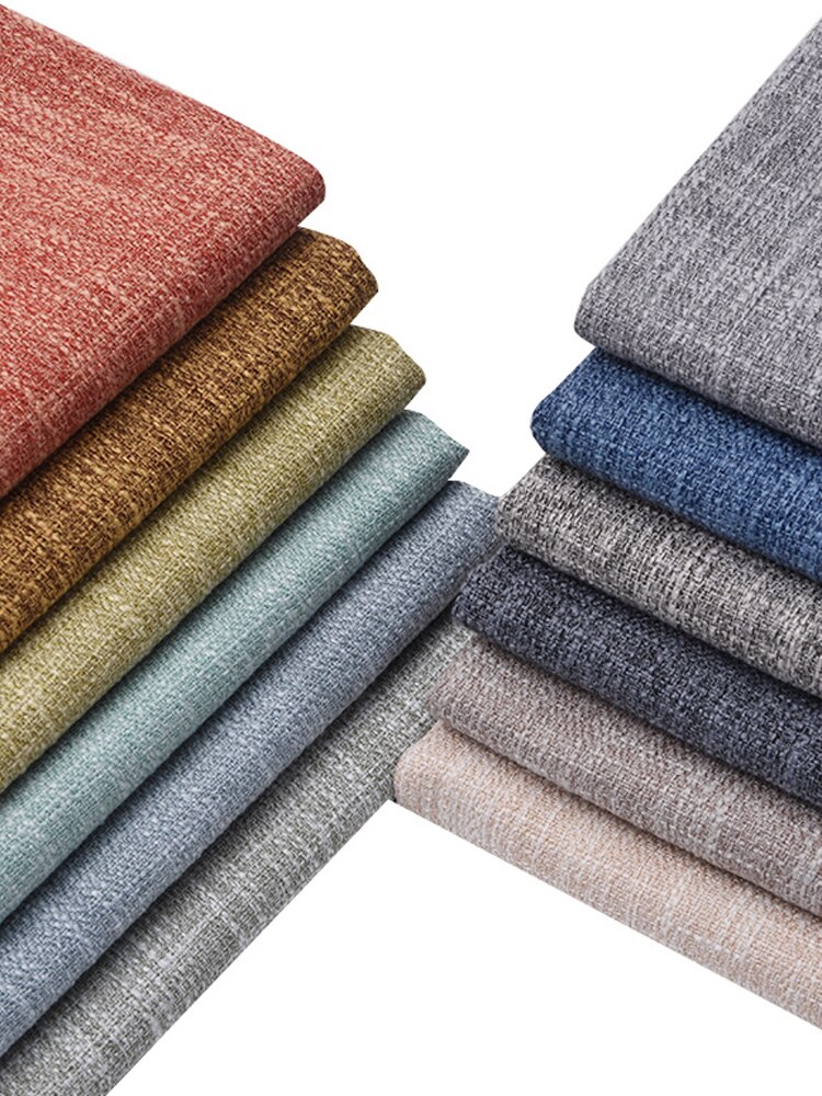 Width 148cm Old Coarse Linen Cloth Cotton fiber Diy sofa upholstery fabric Diy Tablecloth By the yard