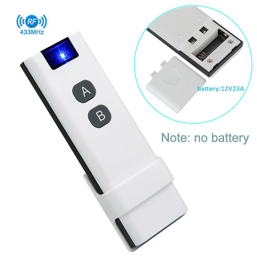 200M 433Mhz Universele Draadloze Afstandsbediening, 1/2/4/6/8/10 Knoppen, muur Gemonteerde, Kan Controle Ktnnkg Remote Ontvanger.: kit2