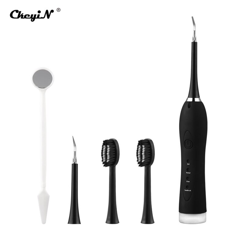 Ckeyin portátil elétrica dental calculus removedor escova de dentes sônica tártaro remoção dentes branqueamento limpeza ferramentas higiene oral 50: KQ117HJ