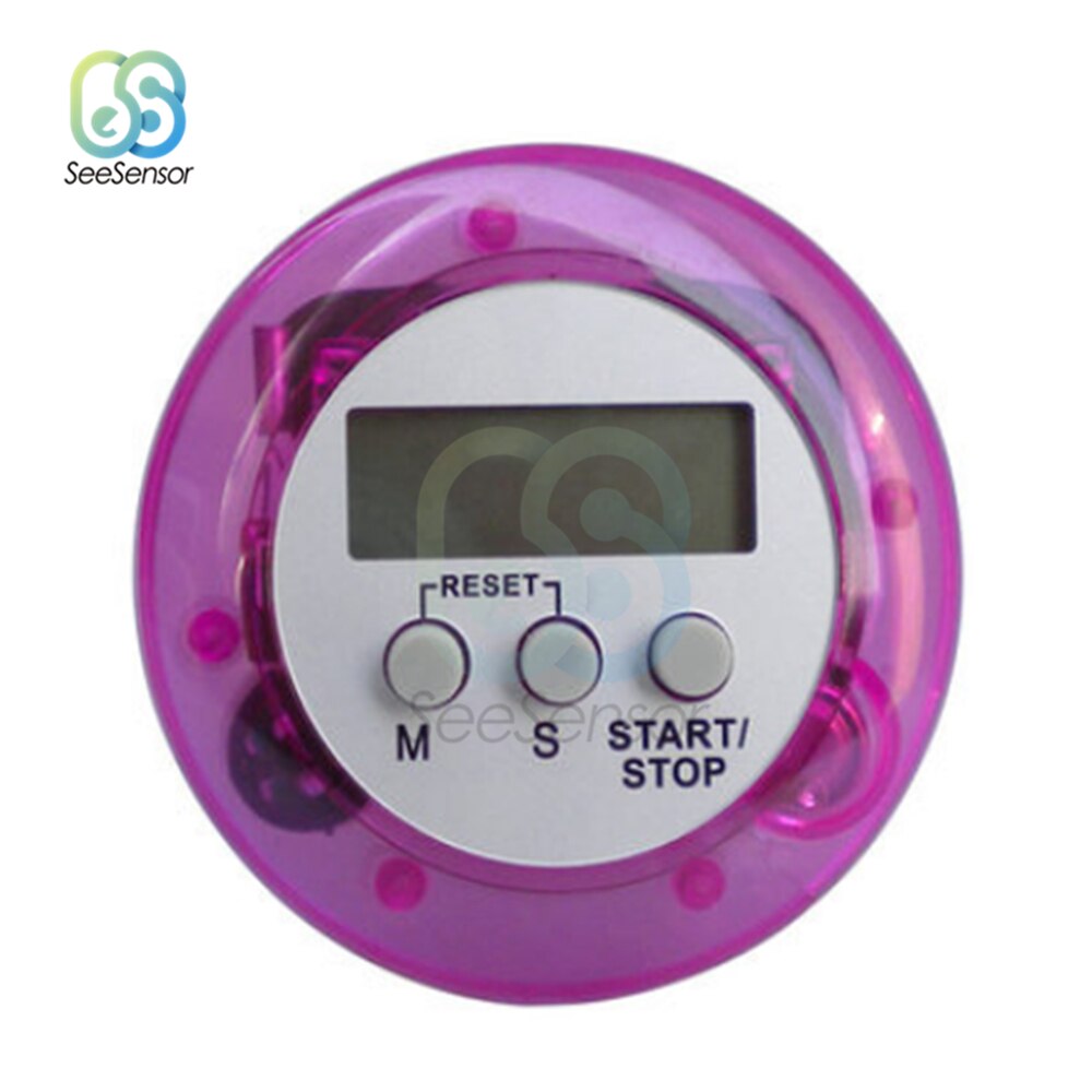 LCD Digital Kitchen Countdown Magnetic Timer Stopwatch Timer Back Stand Cooking Timer Count UP Alarm Clock Kitchen Cooking Tools