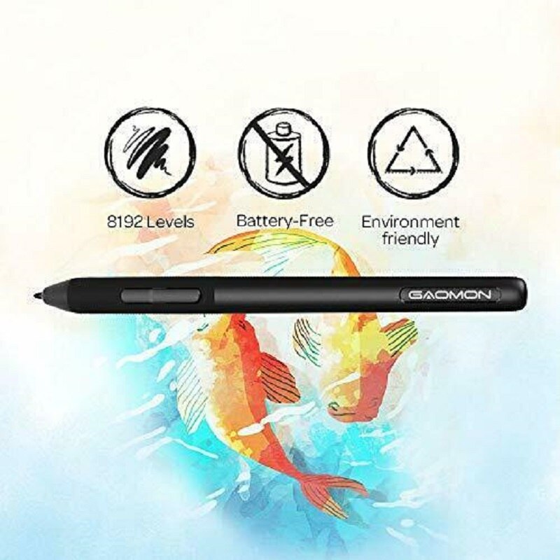 GAOMON – planche numérique S620, 6.5x4 pouces, compatible avec téléphone Android, Windows, Mac OS, tablette graphique pour dessin et jeu OSU