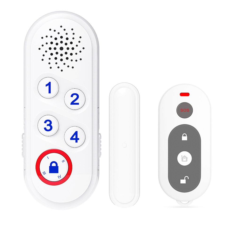 Cpvan P3R Alarm Sirene Draadloze Inbreker Alarmsysteem Open Herinnering Sensor 433Mhz Raam Deur Sensor Te Detecteren Open deur: Default Title