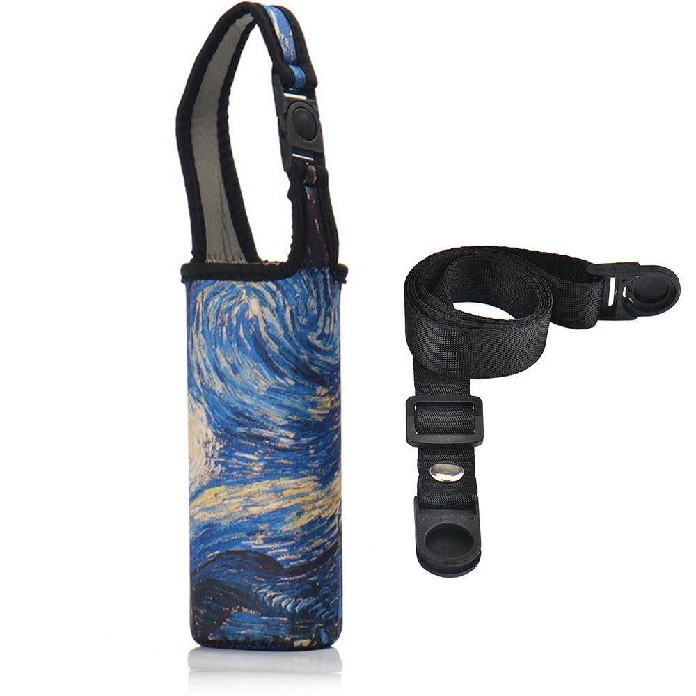 Universal bolsa de garrafa de água saco térmico de alta capacidade isolado saco térmico viagem ao ar livre acampamento caminhadas: Luz amarela