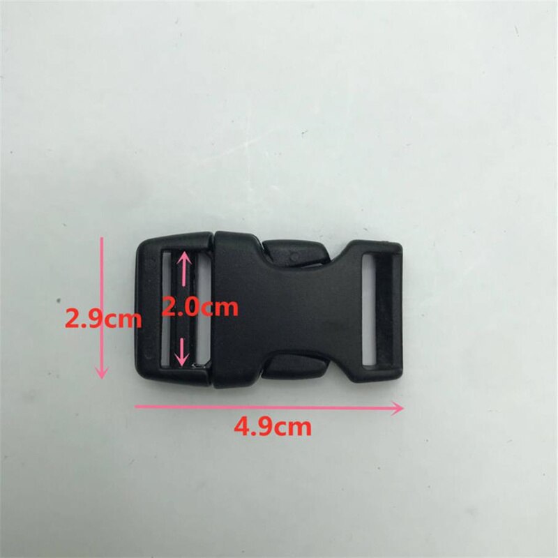 6pcs/lot Backpack Hasps &amp; Locks Plastic Hasps Travel Backpack Straps Accessories Student Bag Suspender Strap Buckle E12015: 8