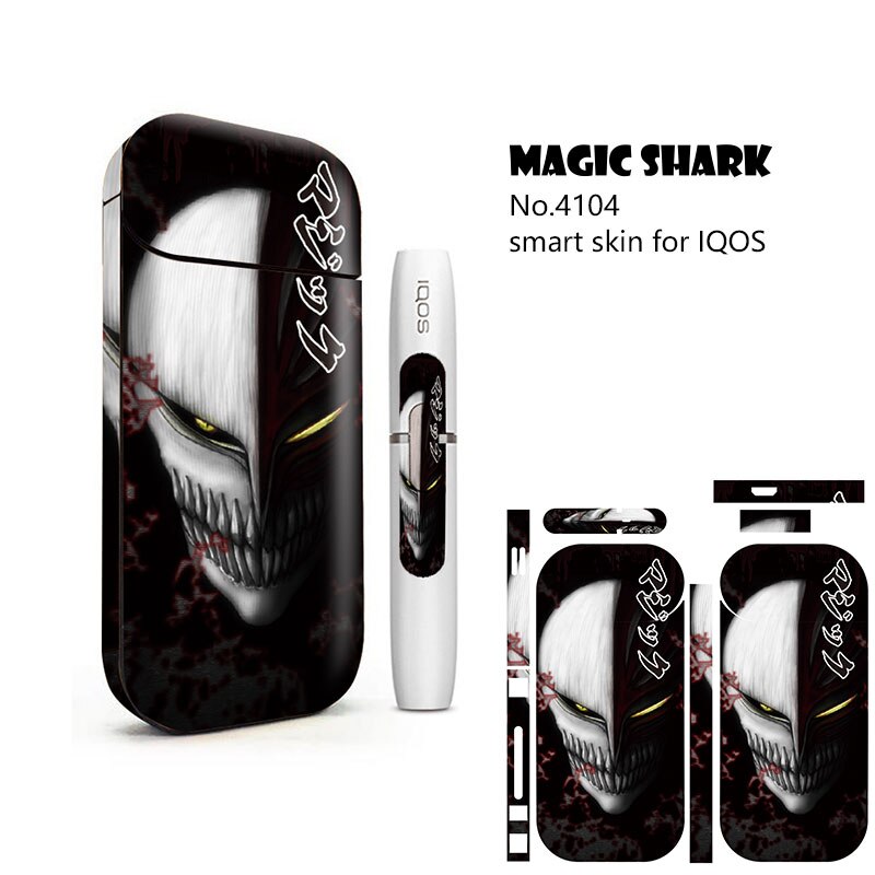 Magic Shark Anime Blood For IQOS 2.4 Plus Skin Cover Case Sticker IQOS 2.4p Sticker For IQOS Sticker: 4104