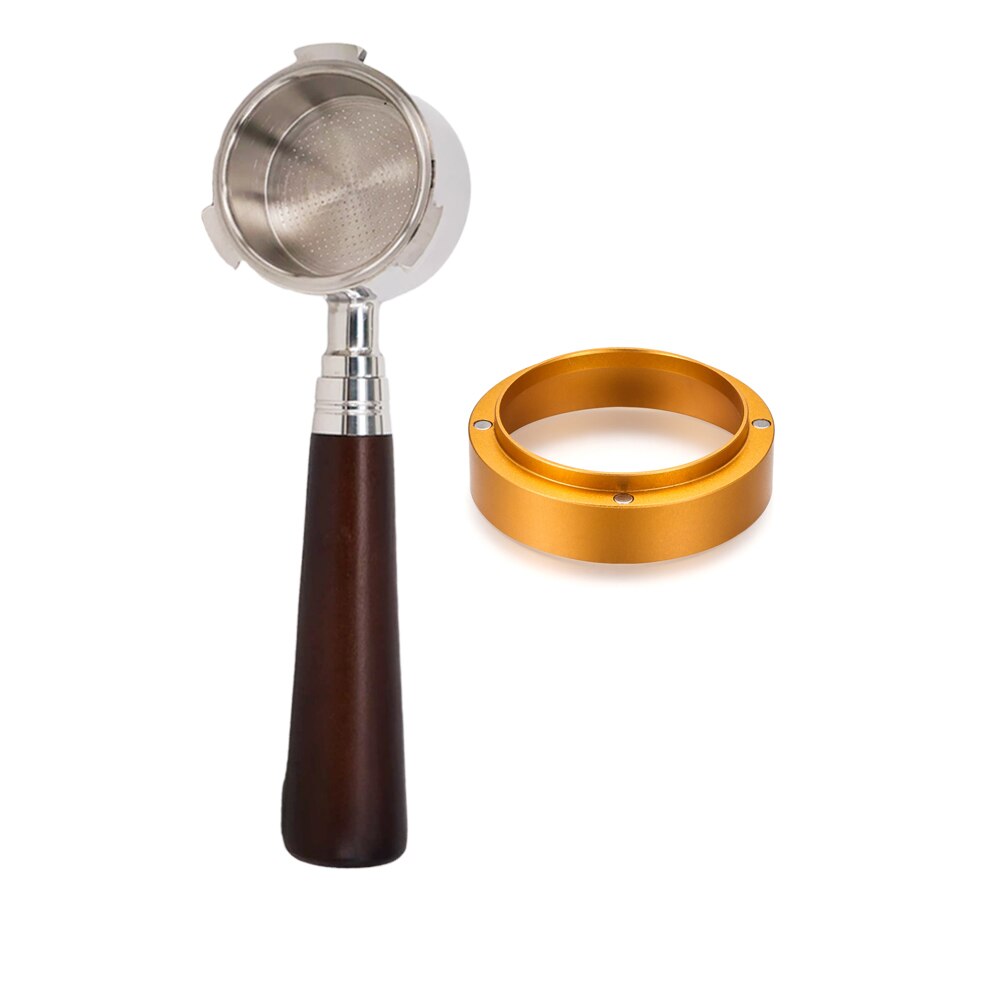 Bodemloze Filterhouder, 58 Mm Filterhouder 2 Oren voor café