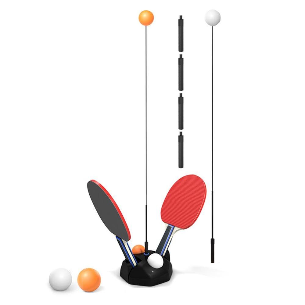 Tafeltennis Trainer Beweegbare Elastische Zachte As Vision Training Verstelbare Hoogte Leisure Decompressie Sport Ping Pong Ballen