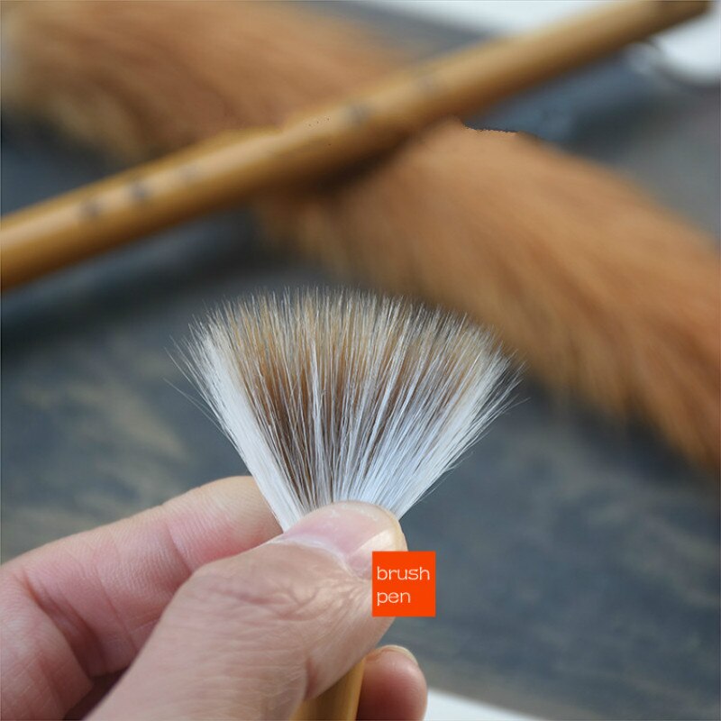 Chinese Schrijven Borstel Meerdere Haar Schilderij Borstel Traditionele Craft Beginner Reguliere Script Kalligrafie Praktijk Schrijven Borstel