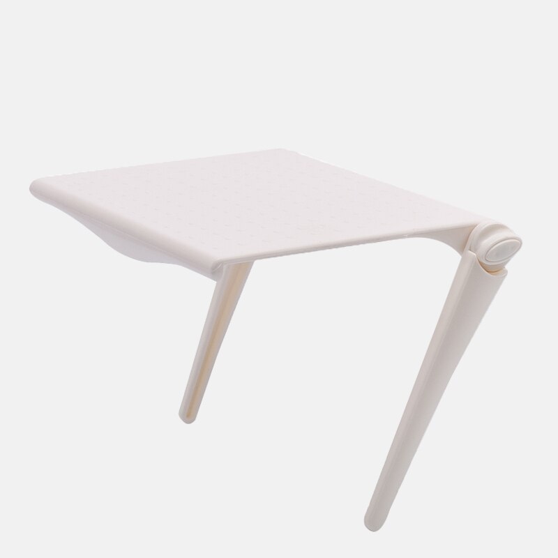 1 Pc Office Storage Rack Clip Computer Screen Desk Organiser Accessories Organizer For Cosmetics Shelf Home Office Organizer: White