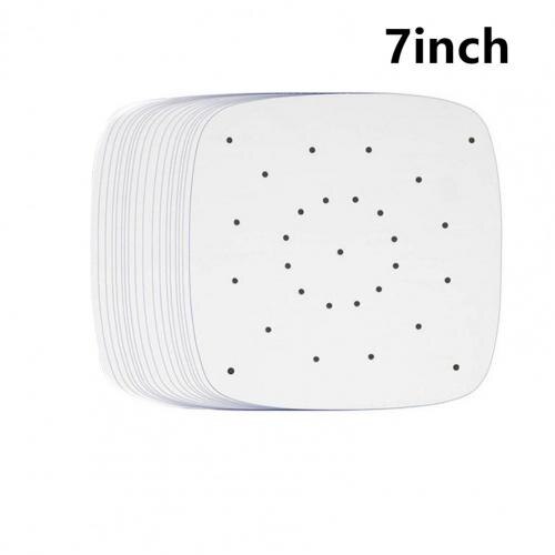 100 pièces/sac Absorbant L'huile Papiers multi-usages Anti-adhésif Facile à Utiliser Léger Portable En Bambou Revêtement Plaquettes pour la Cuisine: White 3