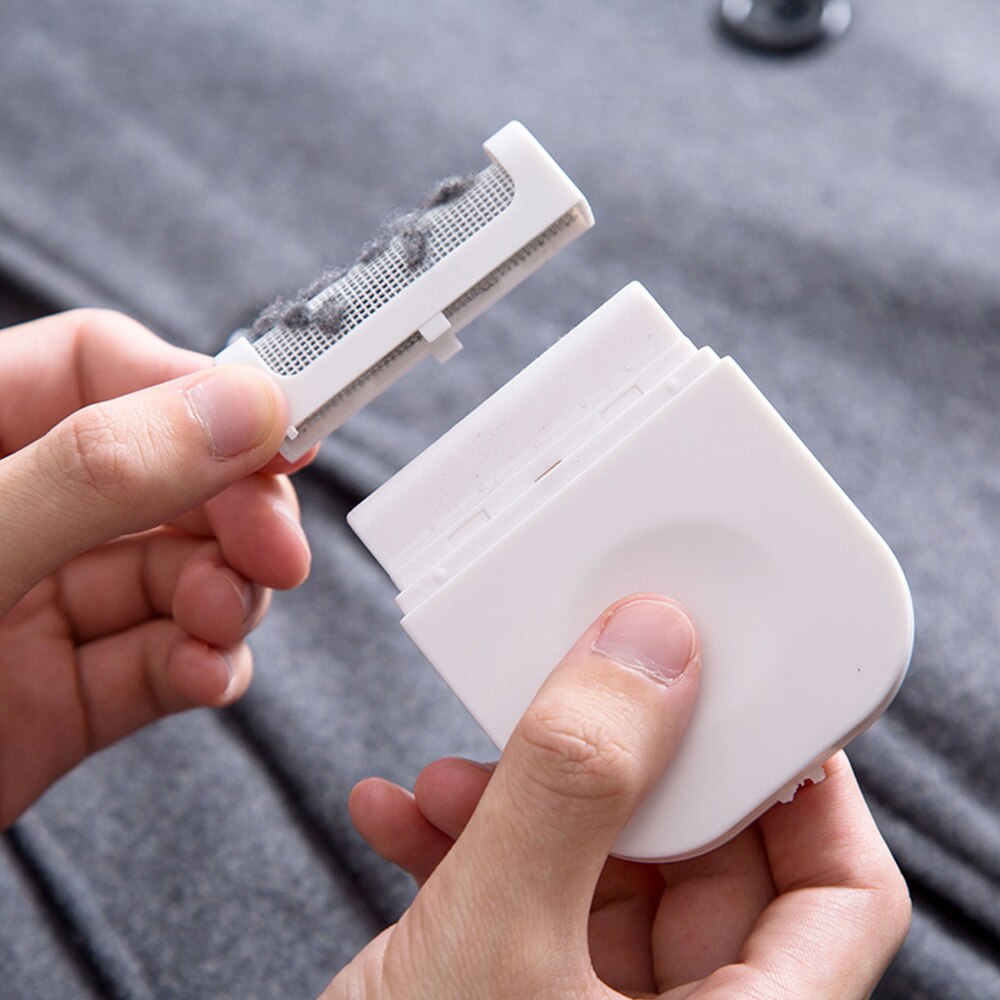 Bærbar fnugfjerner tøj fuzz stof shaver børste værktøj strømfri fnug fjernelse rulle sweater vævet frakke rengøringsværktøj