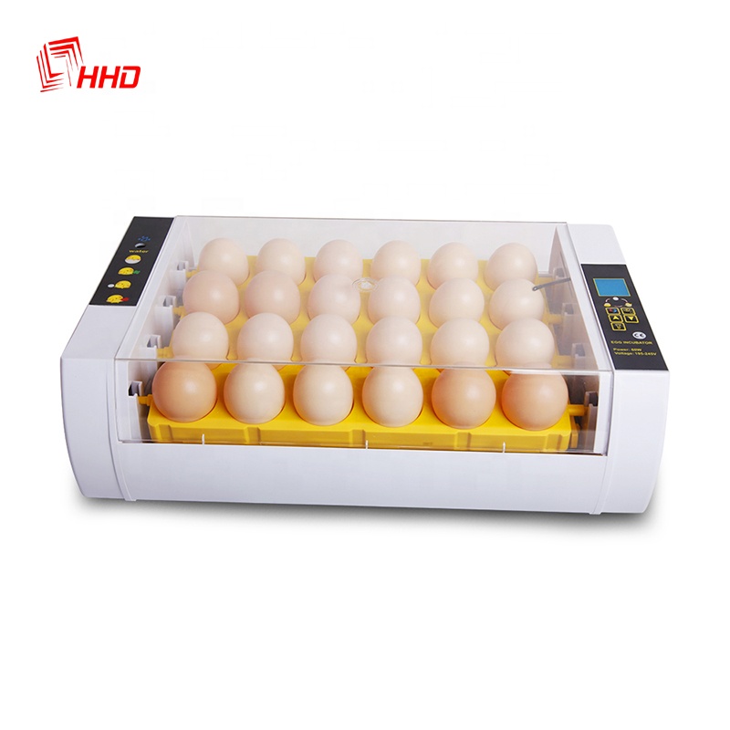 Couveuse d&#39;œufs intelligente HHD 2, incubateur d&#39;œufs Transparenment autique à lumière LED, couveuse pour poules, cailles et oies