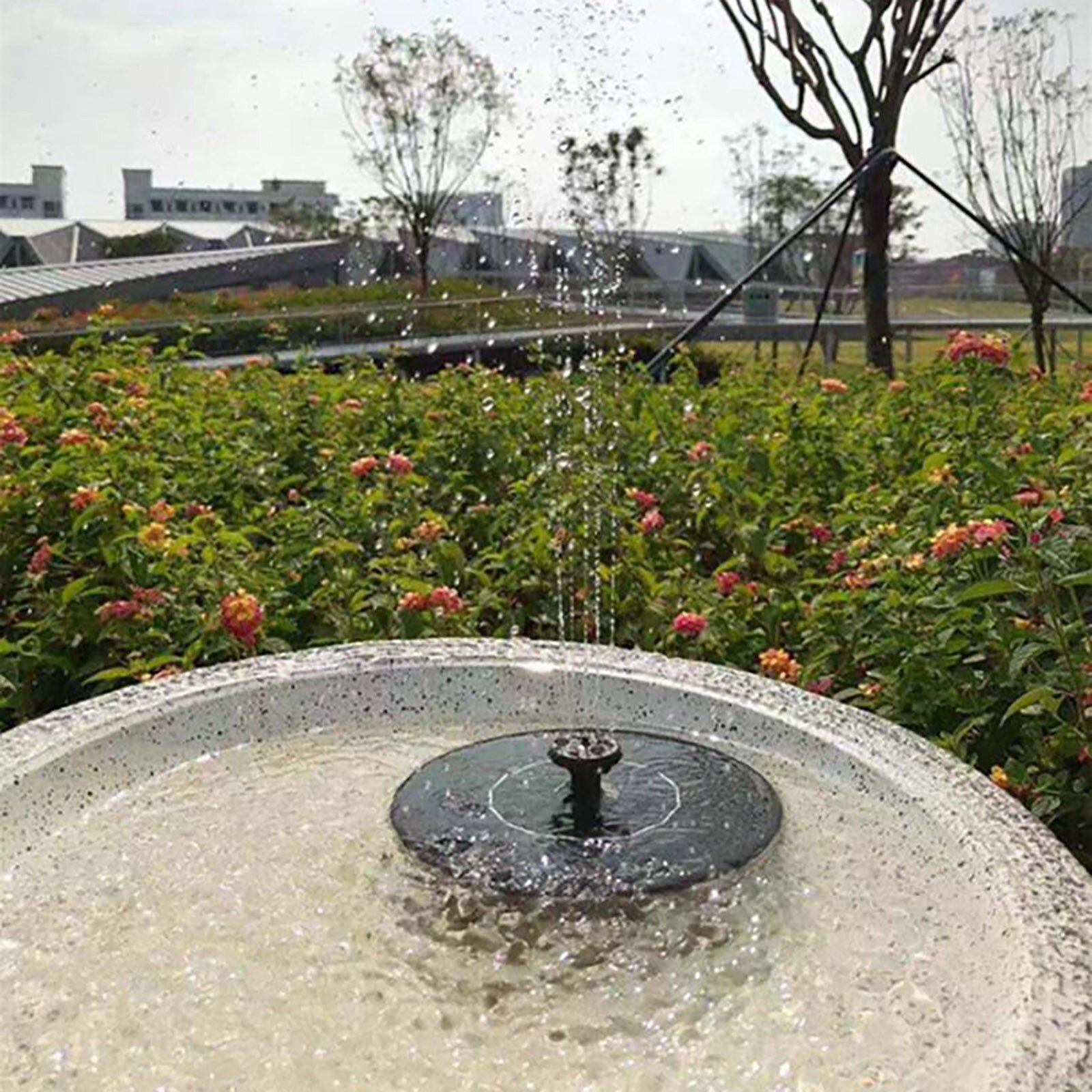 Solar Energy Fountains Floating Outdoor Decoration Pool Water Feature Floating Fountains Солнечный Фонтан #692