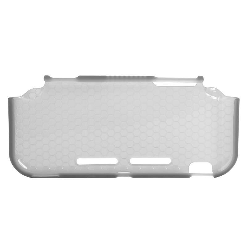 Transparent PC Protective Case Crystal Clear Back Cover for Nintend Switch Lite Classic Colors and Simple Durable: Gray