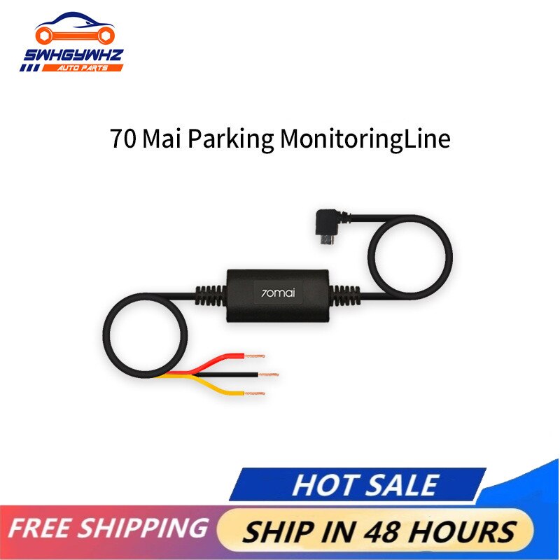 70 mai hardware kit parkering overvågningskabel til 70 mai dash cam 4k a800 pro wide mini lite 1s hardwire kit 24h parkering monitior