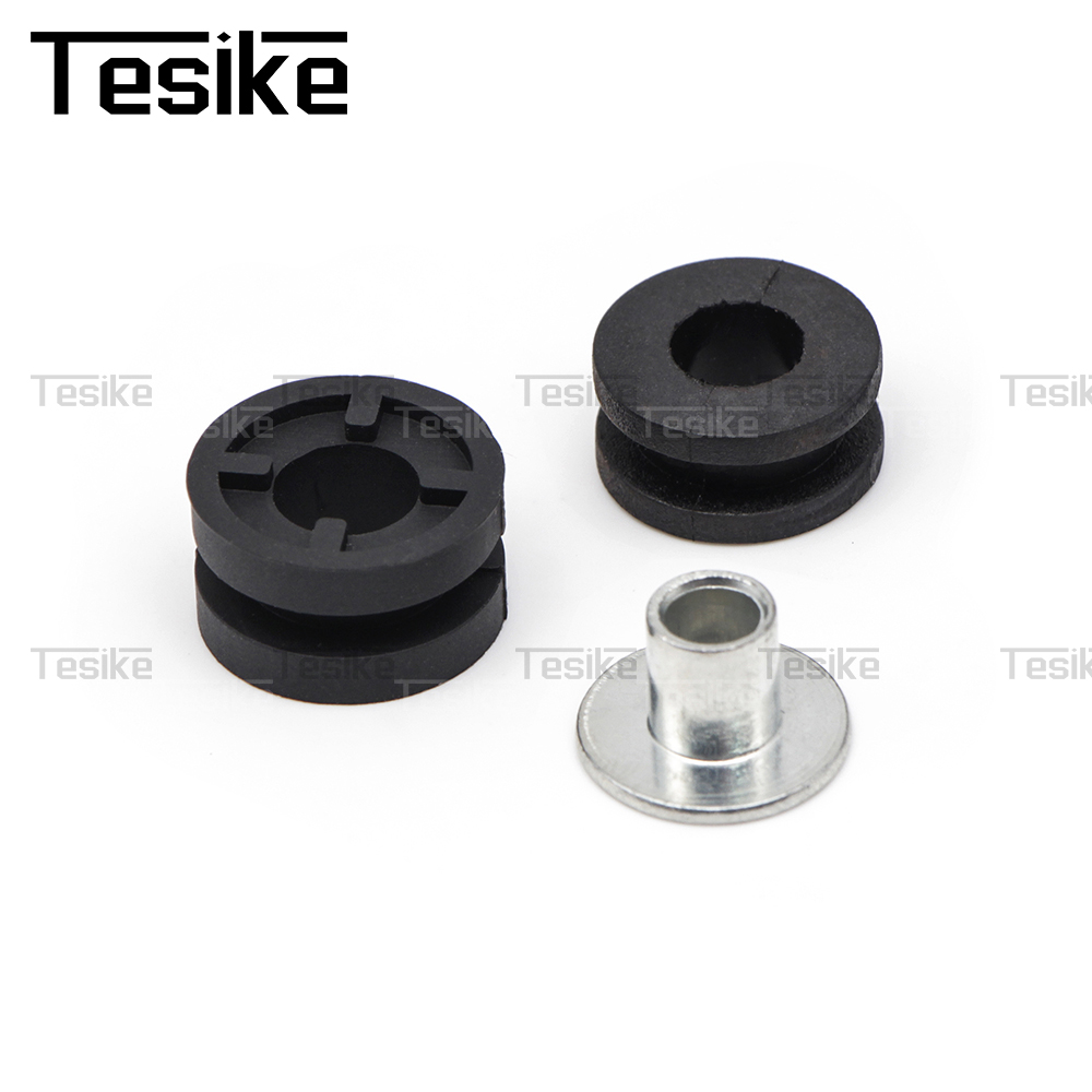 Arandelas de goma para motocicleta, kit surtido de pernos de carenado, alivio de presión, amortiguador, arandela, buje de choque, accesorios