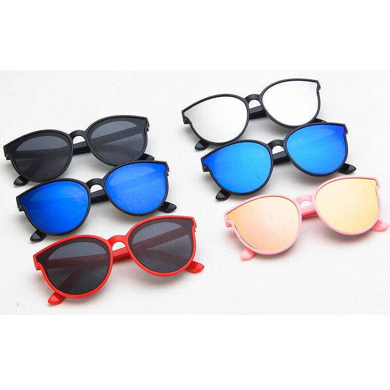 Gafas de sol sólidas para niños pequeños, lentes de sol a la , para playa, accesorios de protección al aire libre
