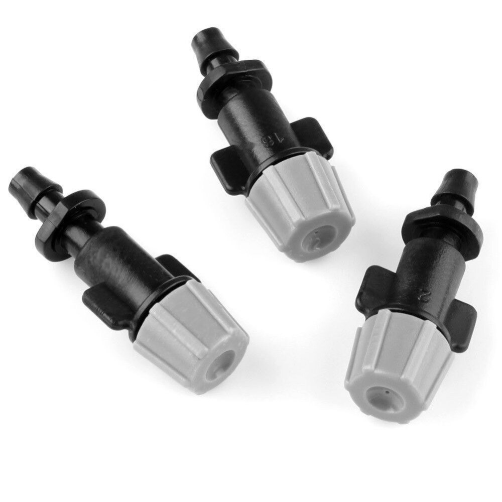 10pcs/20pcs x 1/4" Garden Mist Misting Nozzle for Sprinkler Plant Flower Cooling System