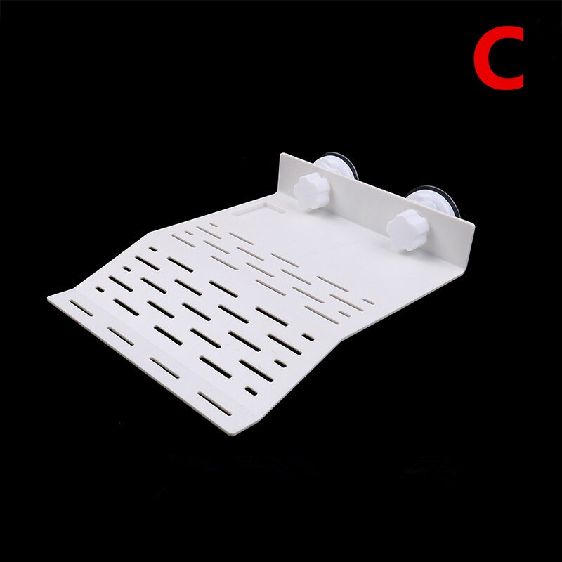 Abs plastic schildpad drijvende decoratie zonnebank platform rups zonnedakterras drijvend eiland schildpad klimplank aquarium gereedschap: C