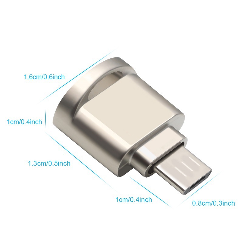 USB 3.1 Type C Card Reader USB-C TF Micro SD OTG Adapter MicroUSB Type-C Memory Card Reader For Samsung Macbook Huawei LeTV