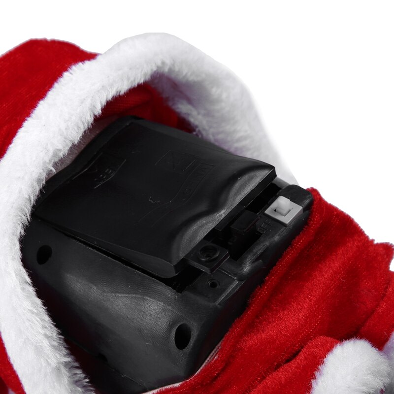 Joulu sähköinen kirje kortti joulupukki laulu tanssi nukke lelu vuosi lapsille lelu navidad joulukoristeita