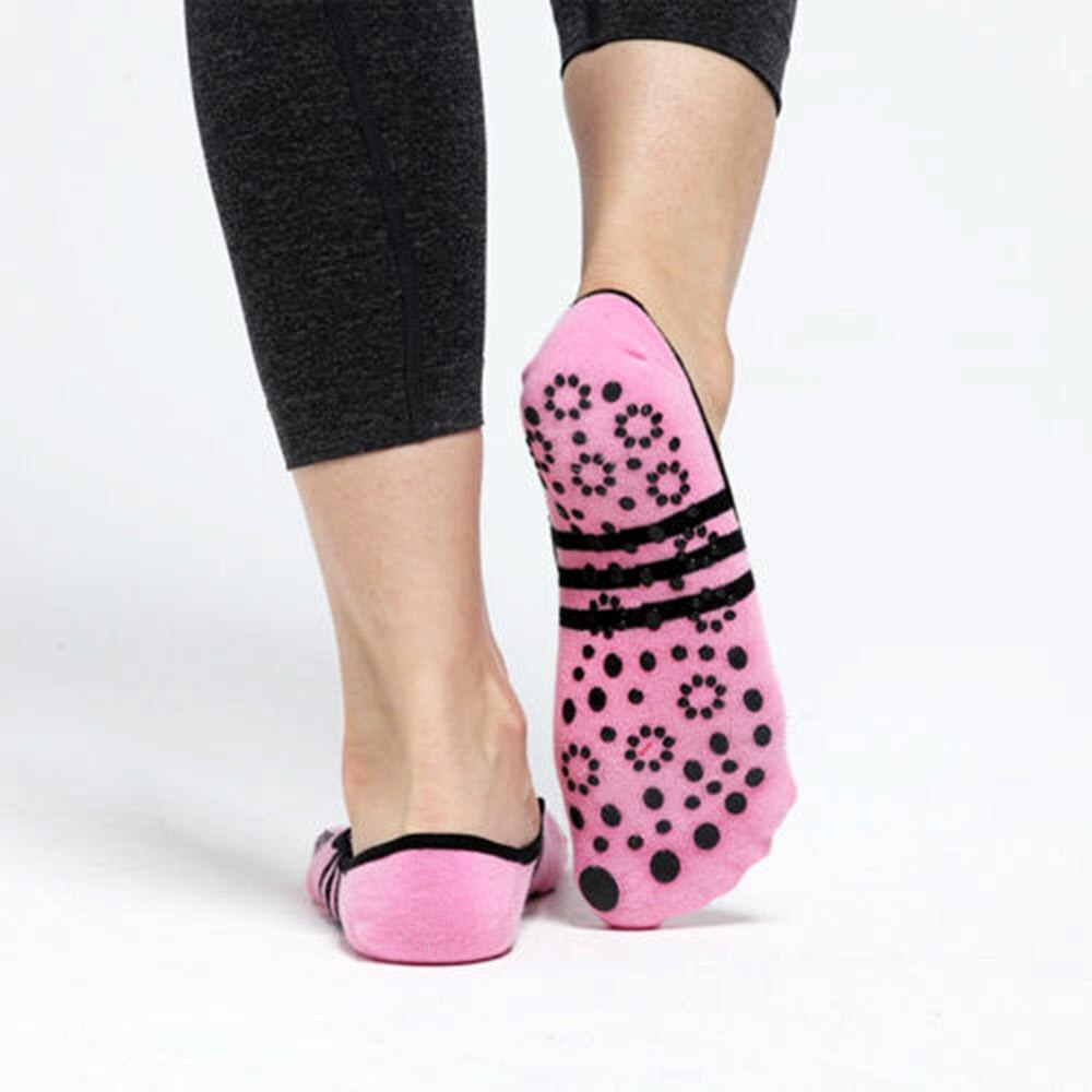 Newhigh Vrouwen Professionele Anti Slip Bandage Sport Yoga Sokken Dames Ventilatie Ballet Sokken Dans Sok Slippers 1 Paar