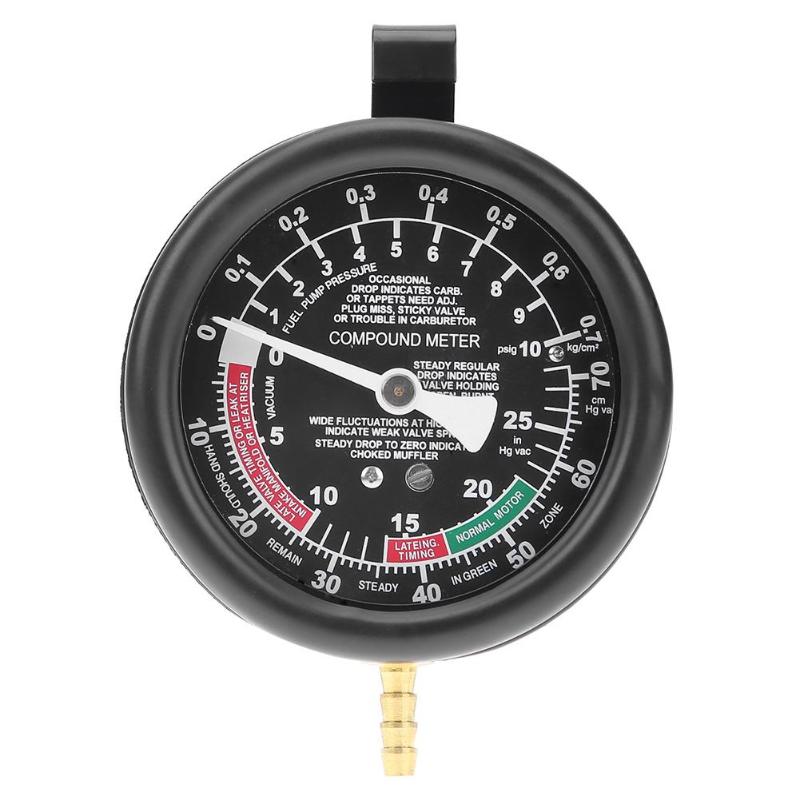 TU-1 Car Vacuum Pressure Gauge Test Instrument Engine Fuel System Seal Fault Repair Special Tool Hand Tools