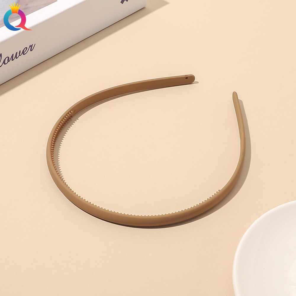 Kunststoff Frosted Rutschfeste Gesichtswäsche Haarbänder Stirnband Frauen Mädchen Haar Kopf Hoop Bands Scrunchie Zubehör Kopfschmuck Ornamente