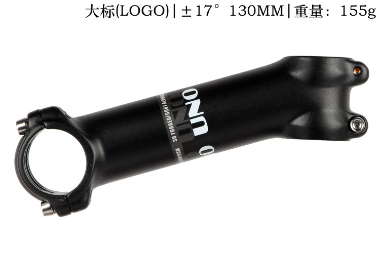 UNO potence vélo ultraléger 7 17 35 degrés vtt montagne route tiges 28.6 31.8mm 60/70/80/90/100/110/120/130mm vélo Accesorios: 17 degree 130mm