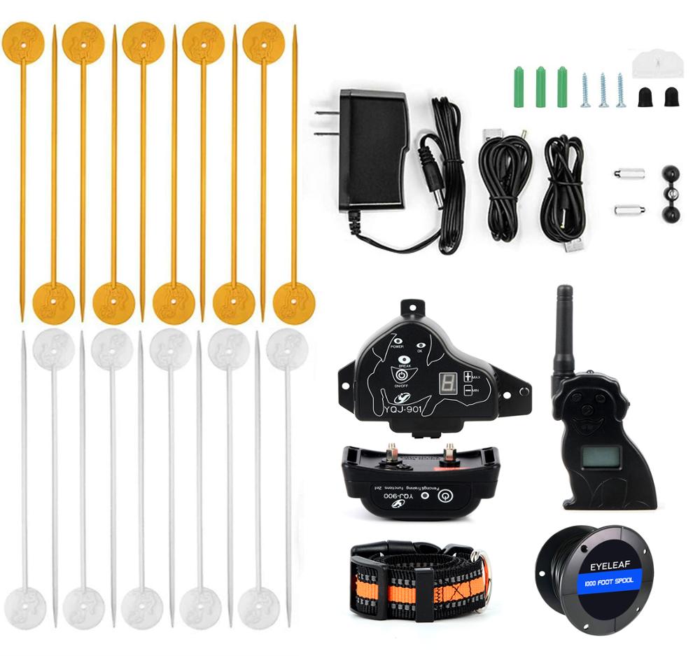 Pet Dog Electric Fence System Wireless Training Collar for Small Large