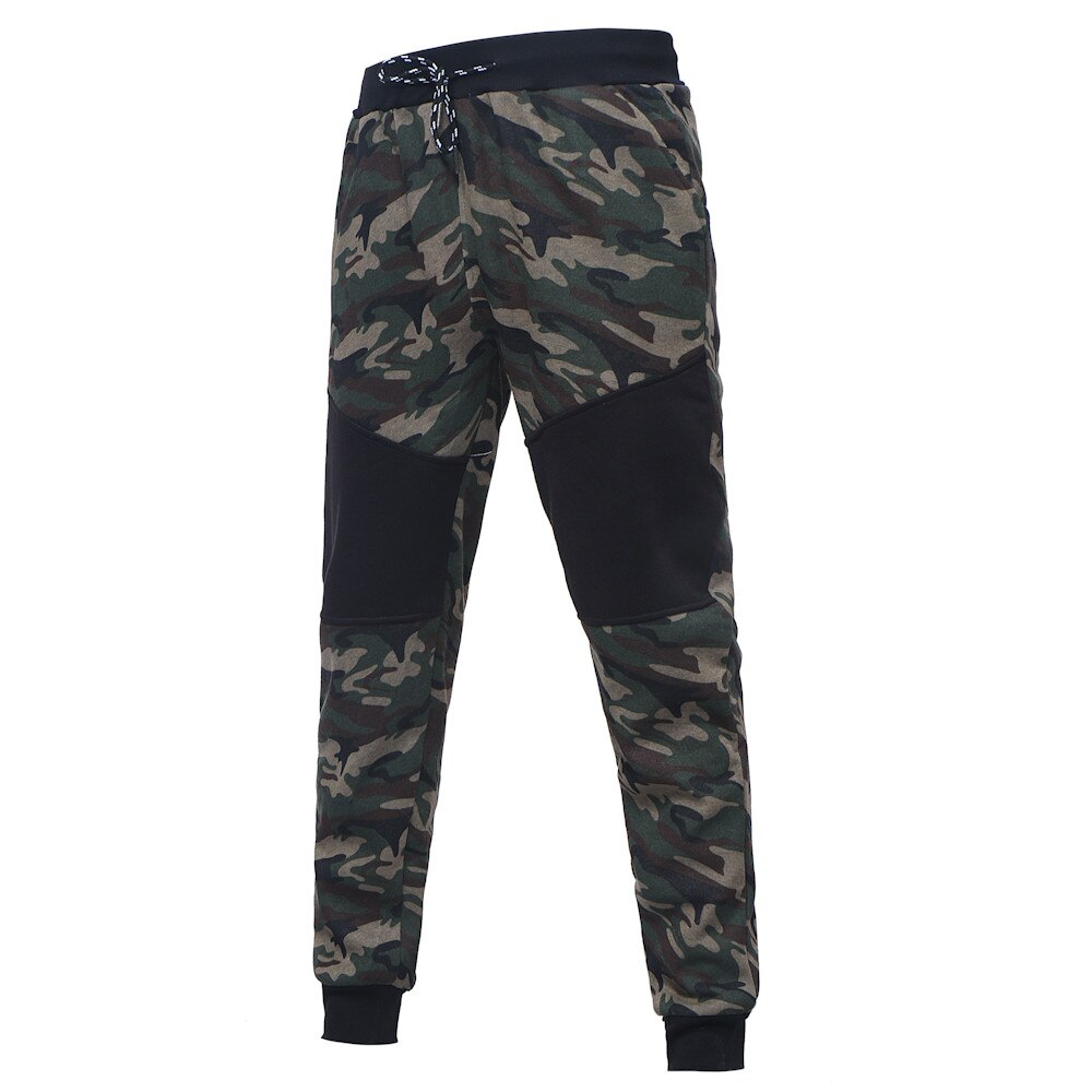 Sport Herenkleding Mannen Herfst Winter Camouflage Sweater Top Broek Sets Sport Pak Trainingspak #7