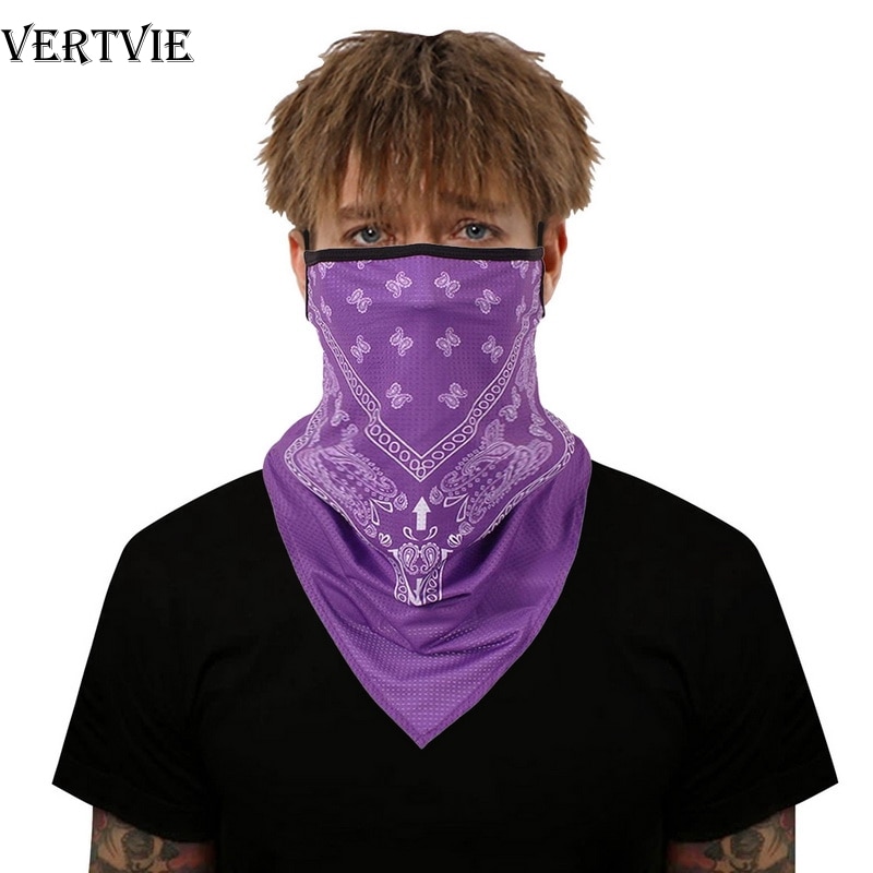 VERTVIE Hüfte hüpfen Bandana Mann Frauen Ich bin Freien Stirnbänder Haar Band Handgelenk wickelt Haar Schals Winddicht Sonne Gesicht Schutz schal