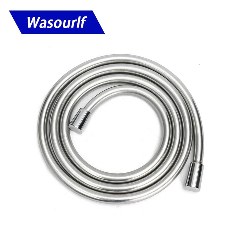 WASOURLF PVC 1.2 meter zilver douche slang voor douchekop badkamer Anti-twist 120 cm water slang badkamer
