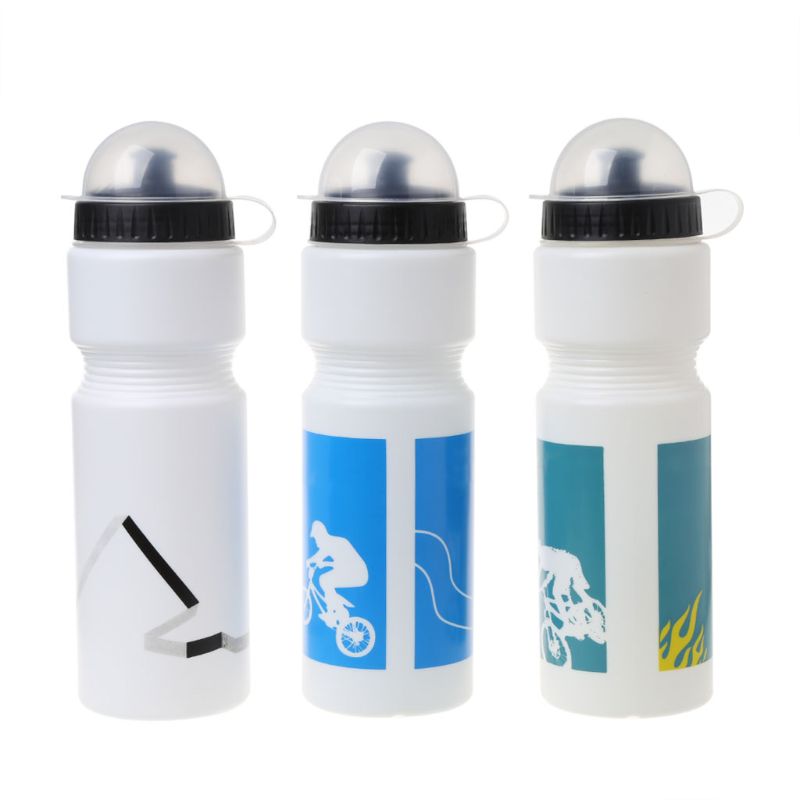 750 ml Water Fles Draagbare Fiets Wandelen Camping Outdoor Sport Lichtgewicht Plastic Drinkbeker MTB Fiets Accessoires