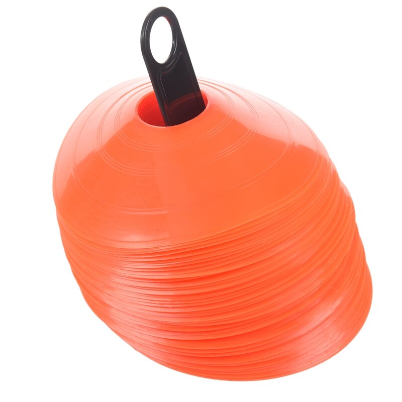 TRIXES Sportmarkierungs-Kegel – 20er Set, Bunt (blau, Gelb, Rot, Grün, Orange), Leicht & Flexibel – Für Fußball, Training & Spiele