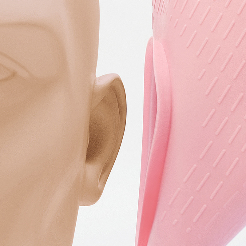 Kinderen Zomer Duurzaam Siliconen Badmuts Met 3D Gehoorbescherming Badmuts Voor Mannen Vrouwen Badmuts Voor Korte Lange haar