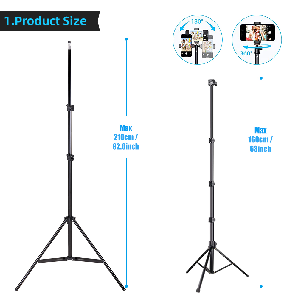 Stativ til telefon med bluetooth mobiltelefon holder stativ stativ til ipad kamera fotografering selfie stick vlogging live tiktok
