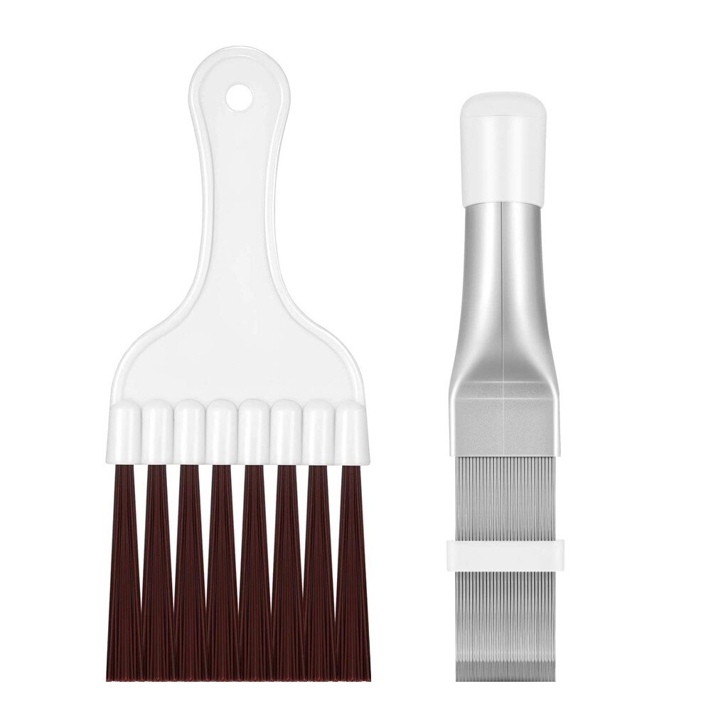 Schoonmaken Airconditioner Fin Reparatie Tool Coil Kam Een/C Hvac Condensor Radiator Universele Radiator Vouwen Borstel Schoonmaak Tool: A