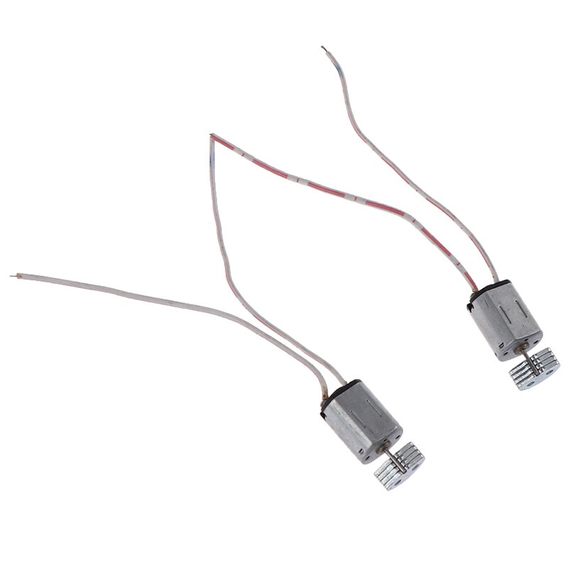 2 stk 5v-6v n20 super sterk vibrasjons dc motor med eksentrisk hjul dyrebar