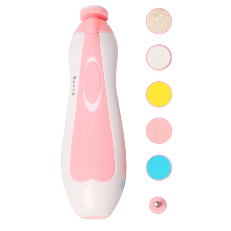 Bebê aparador de unhas manicure seguro elétrica cortador de tosquiadeira de unhas infantil cuidados com as unhas polonês ferramenta de corte conjunto tesoura para a criança