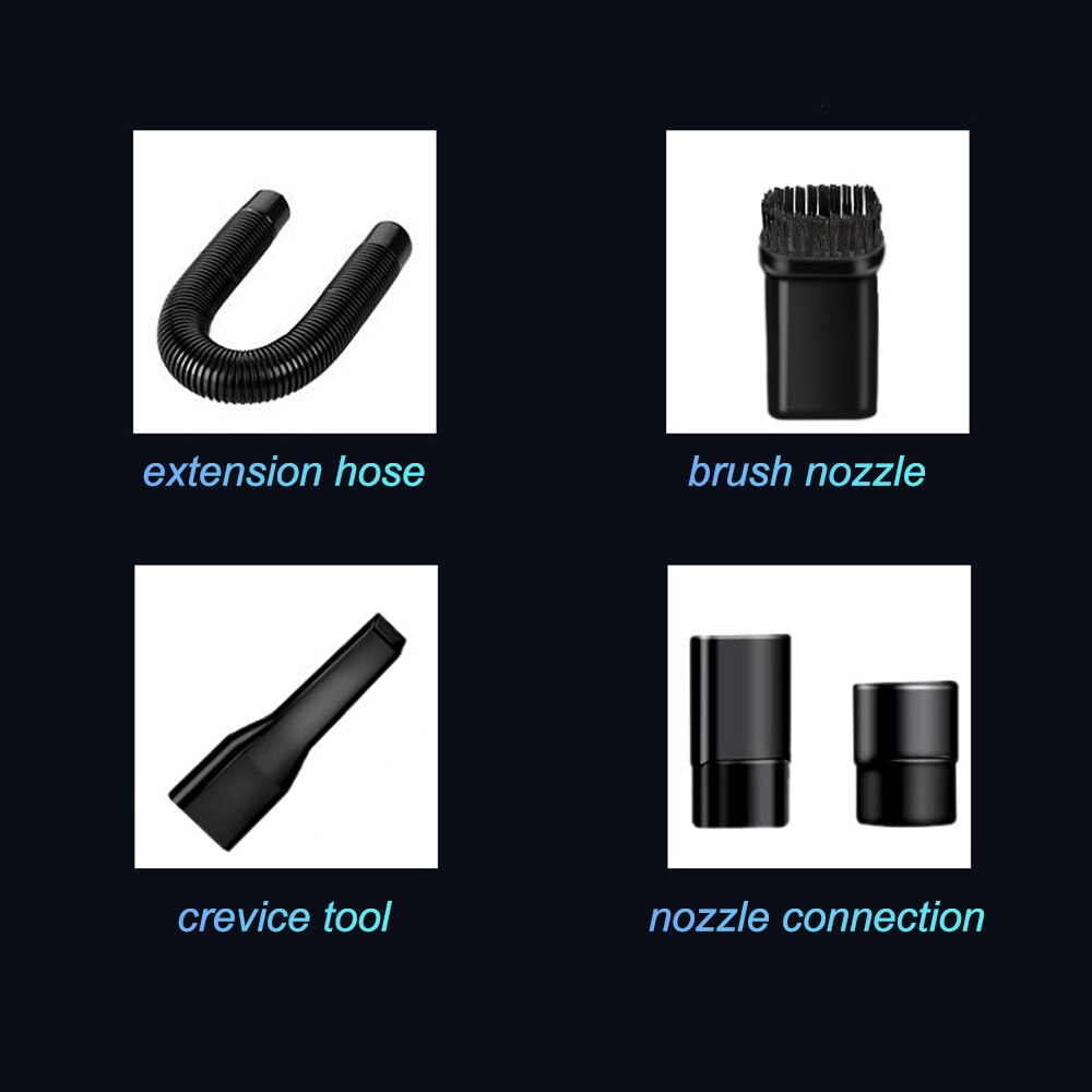 Car Vacuum Cleaner Corded Hand Vacuum Cord with High Power Mini Vacuum Cleaner Handheld Powered for Home and Car Cleaning