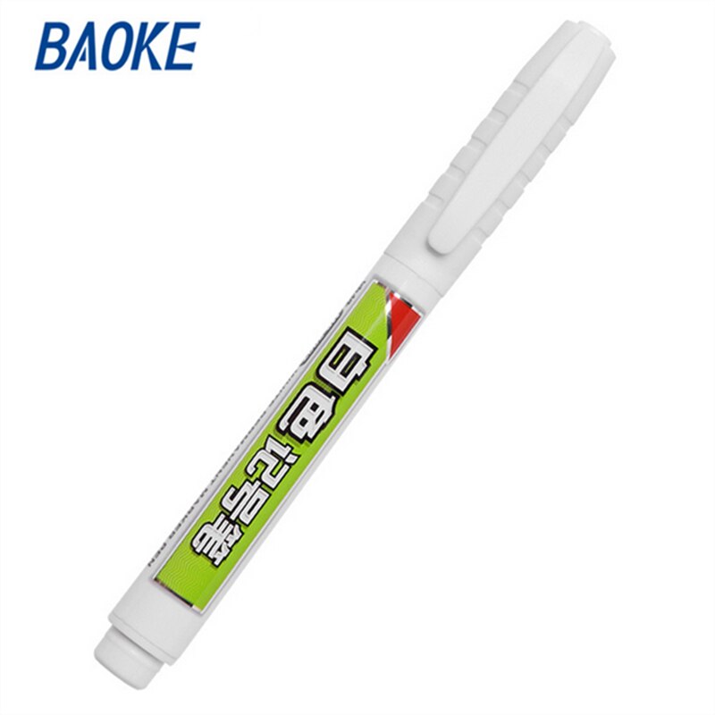 Permanent Marker White Oil-Ink Mark Pens Stationery school &amp; office supplies cd mark marker wood marker pen rock