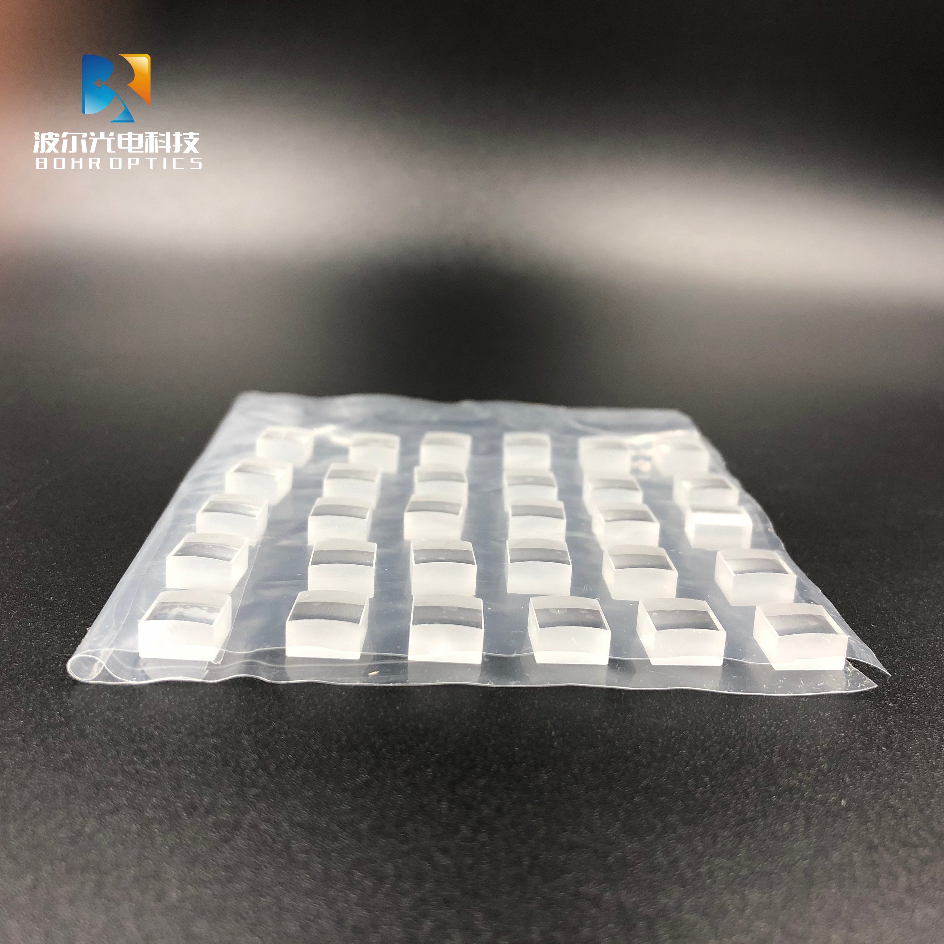 8*8*2mm Plano Convex Cylindrical Lens K9 Optical Glass Focal Length 25mm Condensing Lenses Accept customization