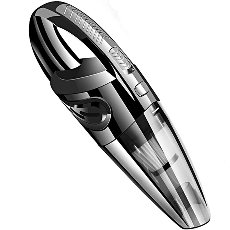 Handheld Vacuüm Draadloze, Krachtige Cycloon Zuig Draagbare Oplaadbare Stofzuiger Gebruik, Snel Opladen Nat Droog Vacuüm: Default Title