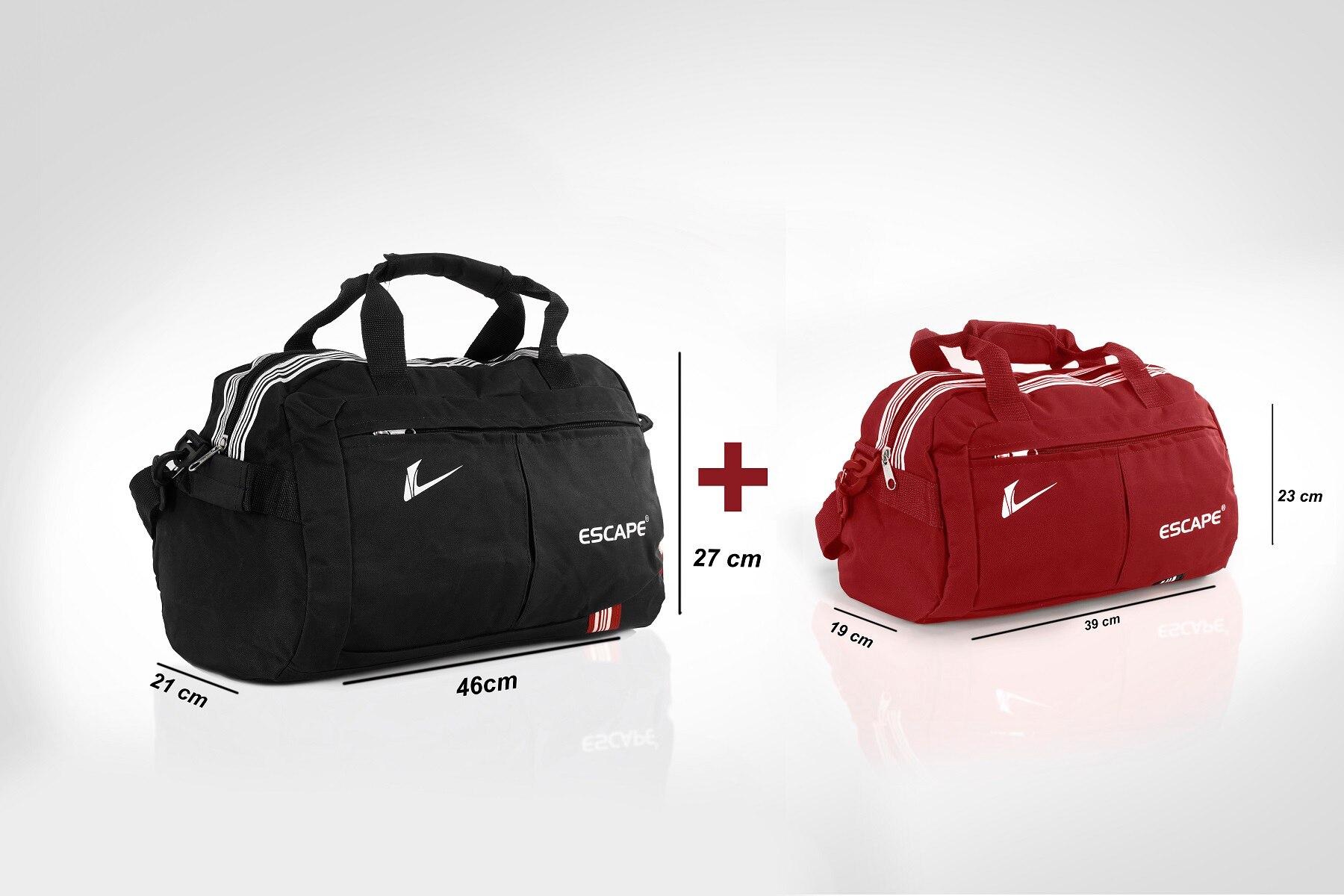 ESCAPE 110 + ESCAPE 111 Season Polyester Unisex Seyehat , Fitness and Sports Bags