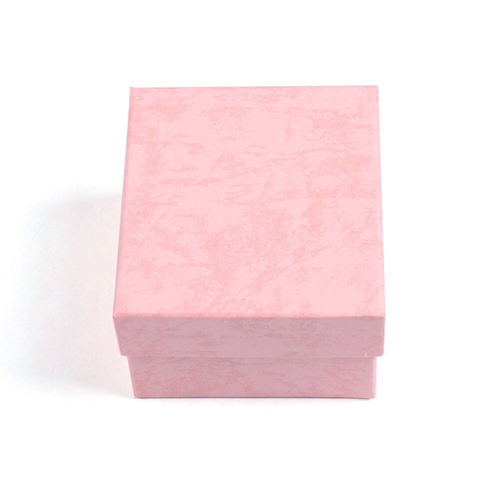 Moment  # l05 slitesterk boks etui for armbånd armbånd kjole smykkeskrin klokke boks blå himmelblå rosa: Rosa